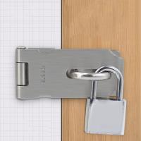 Cerradura De Hasp Para Puerta 90 Grados Cerradura De Ángulo Derecho Cerradura De Puerta De Almacenamiento Con Tornillos De Montaje Resistente Al Robo Para El Hogar Y Cerradura De Cerrojo - details 8