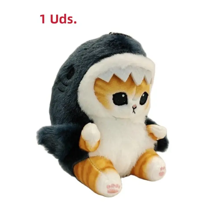 Muñeco De Peluche De 12cm En Forma De Golosina De Calamar Y Gato Lindo Colgante Para Decoración De Habitación Coche Y Bolso Regalo Festivo Para Todas Las Edades - 1