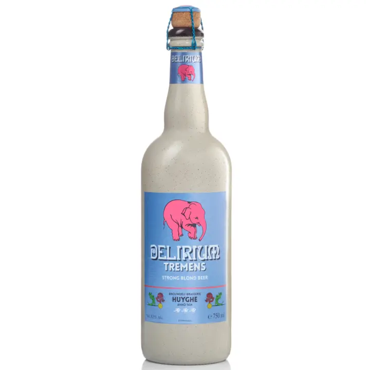 2 uds x Delirium Tremens 75Cl cerveza Belga rubia estilo golden ale - 1