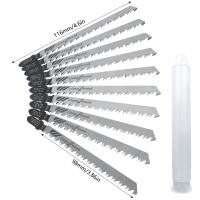 Juego De Hojas De Sierra Jigsaw 10/20Pcs T301CD T-Shaft HCS Para Corte De Madera Plástico Y Metal Accesorio De Herramienta Eléctrica Para DIY - details 1