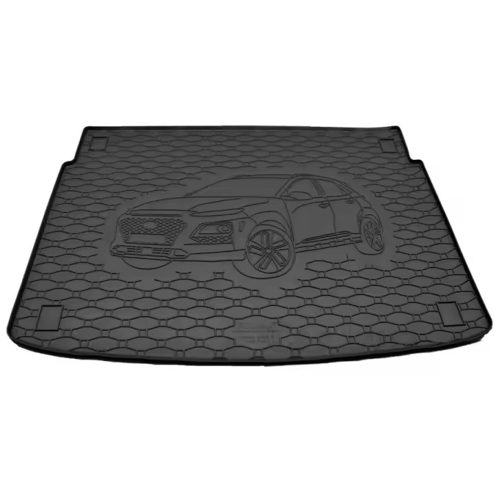 Alfombrilla alfombra protector cubre maletero de goma para HYUNDAI Kona desde 2017 hasta 2023 - 1