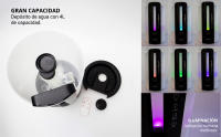 Humidificador Ultrasónico 4L, Apagado Automático, Luz Nocturna, Capacidad Grande - details 3