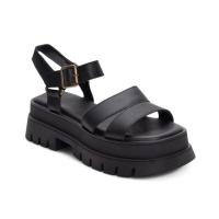 Sandalias de Plataforma mujer Negro Beige Comodidad y Estilo para Verano Planta del pie acolchada Diseño Elegante y Ligero Altamoda - details 1