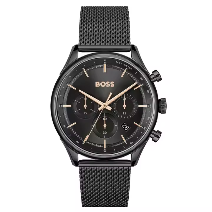 Reloj Hugo Boss Para Hombres Analógico de Cuarzo Cronógrafo Modelo 1514065, Esfera de 45MM - 1