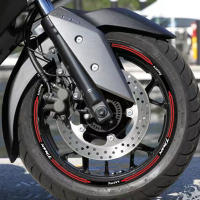Pegatinas Para Ruedas De Moto YAMAHA T-MAX 500 TMAX 560 Tmax 530 Accesorios Para Neumáticos Y Anillos Interiores De Ruedas Decorativos De PET - details 6
