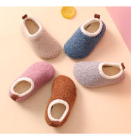 Alpargatas De Algodón Para Niños Y Niñas Invierno Calor Interior Antideslizantes Suaves Talla True Fit Material De Suela De Goma - details 10