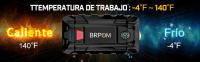 BRPOM Arrancador de Coches 4000A, 12V Arrancador de baterias de Coche(para 7.0L de Gasolina o 5.5L de Diésel) Jump Starter con Linterna LED de Emergencia, Espera Larga, Carga Rápida - details 5