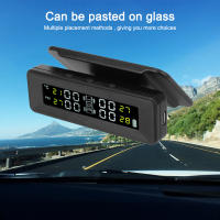Sistema De Monitoreo De Presión De Neumáticos De Coche TMPS Solar Con Sensor Digital Accesorios Electrónicos Universales Para Automóviles Incluye Batería - details 3