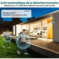 Cámara de vigilancia WiFi para exteriores, wifi HD 1080P 2.4 + 5G, zoom 4x, seguridad en el hogar con visión nocturna - details 5
