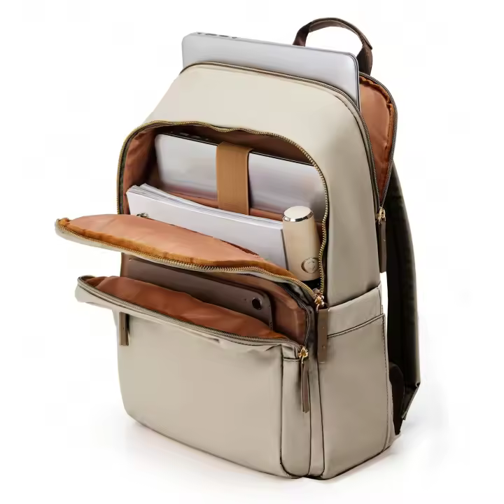 Mochila sencilla de gran capacidad para mujer, bolso de hombro para ordenador portátil, mochila para estudiante escolar, monedero para viaje de negocios, novedad - 1