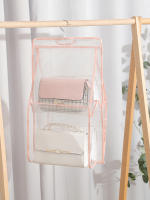 Bolsa De Almacenamiento Para Bolso Cubierta Antipolvo Transparente Organizador Colgante Para Armario Habitación Dormitorio - details 1