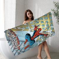 Toalla De Baño Vintage Superhéroe Marvel S-Spidermans Dibujos Animados Para Playa Decoración De Habitación Kawaii Para Niñas Y Niños Tamaño 30x60 Cm Toalla De Mano Para Deporte Y Viaje - details 7