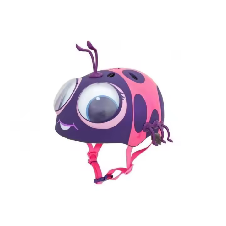 Raskullz Casco Infantil Toddler Googly Lady Bug FS Pink Rosa 50-54cm C-Preme  Raskullz   de ciclismo para bicicleta - 1