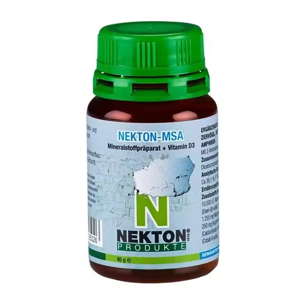 Suplemento mineral y de vitamina D3 NEKTON MSA 180 gr - 1