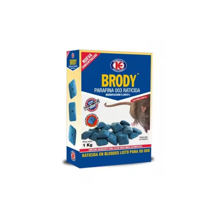 BRODY RATICIDA BLOQUE OVULO 300GR - 1