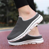 Zapatillas Casuales De Algodón Para Hombre Invierno Cómodas Y Cálidas Zapatillas De Casa Con Piel Media Botas De Nieve Suela EVA Zapatos Planos Suaves Talla Verdadera Para Adultos - details 40