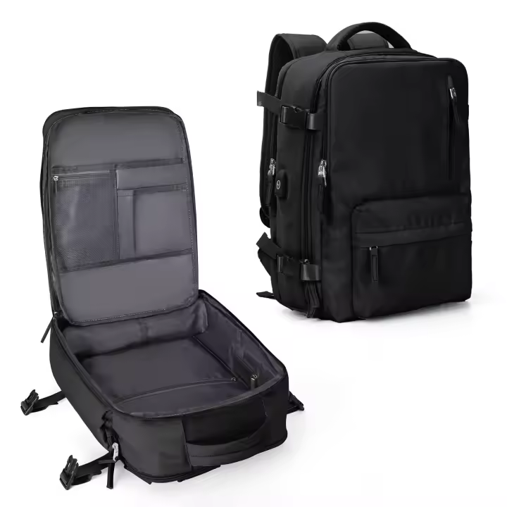 SSITO Mochila de viaje avion Cabin, capacidad Gran, con USB, 40x25x20 - 1