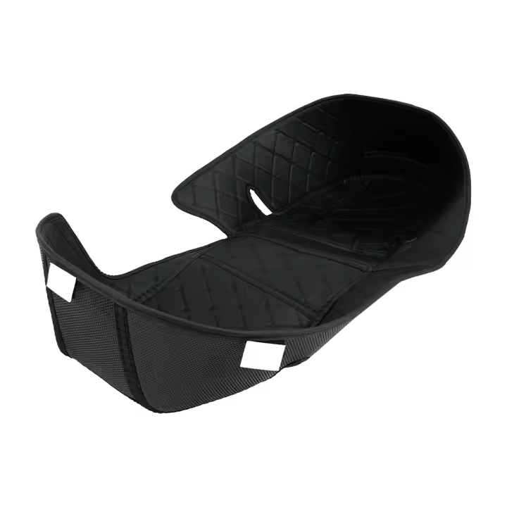 Almohadilla De Asiento De Cuero Para Motocicleta Compatible Con Honda Forza350 Forza300 Adv350 2017-2023 Accesorios De Modificación Negro - 1