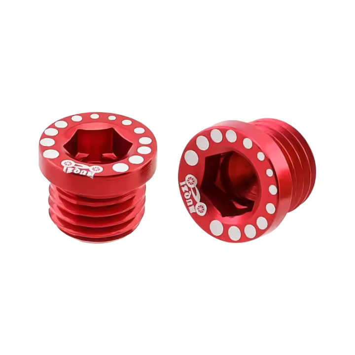 MUQZI 2/4pcs V- Freno De Aluminio Ultraligero Tornillos M10 Hilo Distancia 1.25 Bolígenes Para Agujeros De Cuadro De Bicicleta - 1