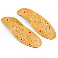 KOTLIKOFF Plantillas De Cuero Para Zapatos Ortopédicos Soporte De Arco Para Pies Planos Adecuado Para Hombres Y Mujeres Corrección De Pierna O/X - details 10