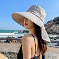 Gorro De Verano Para Mujer Protección UV Con Visera Ancha Y Capucha Para Ponytail Ideal Para Pesca Y Senderismo Al Aire Libre - details 4