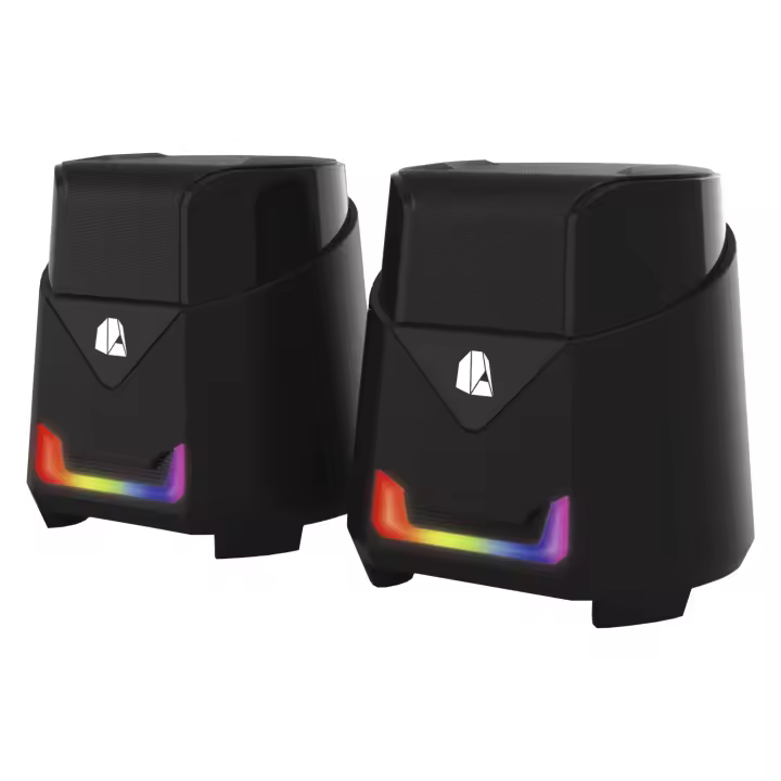 Nitropc Altavoces gaming NS1000 Portable, 360º Surround, RGB - 1
