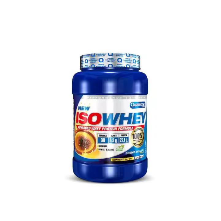 Quamtrax Iso Whey 907gr Capuccino - 1