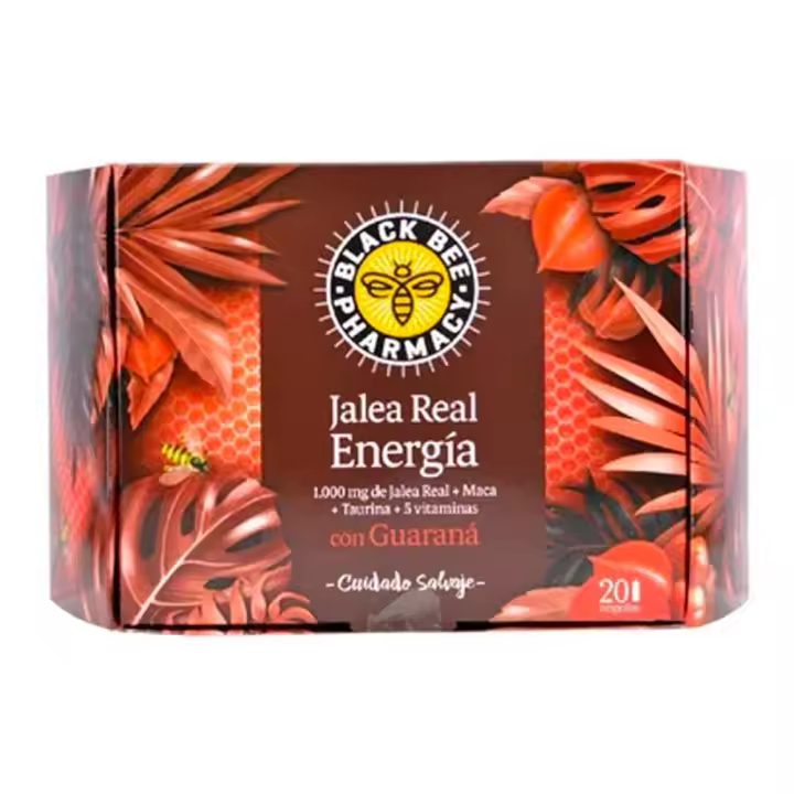 Black Bee Pharmacy Jalea Real Energia 20 amp - 1