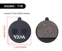 Pads De Freno De Disco Hidráulico VXM Para Bicicleta Semi-métalicos Código De Guía E9 DB ER MT6/4 Piezas De Bicicleta M8020/6100 MT200 - details 28