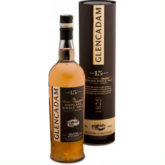 GLENCADAM SINGLE MALT WHISKY 15 AÑOS 70CL 46% - 1