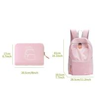 Mochila Plegable Ultraligera Impermeable Para Hombres Y Mujeres Mochila De Viaje Camping Senderismo Tamaño 28.5*19.5*41cm Colores Variados - details 1