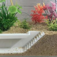 Túnel Para Acuario De Observación Subterránea Con Ventana Oculta Para Peces Y Camarones Material PLA Peso 0.065kg - details 2