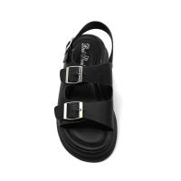 Calzados soraia, sandalias para mujer con correa ajustable con hebilla, color mates, plama con plataforma - details 0