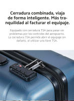 Xiaomi Luggage Classic 20｜Bolsillos de malla con cremallera ｜Cerradura aprobada por la TSA - details 7