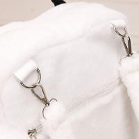Mochila De Peluche Con Patas De Gato Lindo Para Niñas Con Correas Ajustables Y Cierre De Cremallera Estilo Kawaii Para Mujeres Y Niñas - details 14