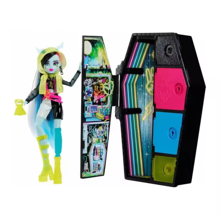 MONSTER HIGH FRANKIE STEIN SKULLTIMATE SECRETS NEON DE MATTEL - 1