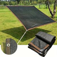 Red De Sombra Negra Fácil De Instalar Para Balcones Patios Y Piscinas Toldos anti-UV Para Invernaderos Y Redes De Sombra - details 0