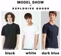 Camiseta De Verano Para Hombres Y Mujeres Algodón Novedoso Manga Corta Transpirable Ropa Casual De Calle Camiseta Suelta - details 5