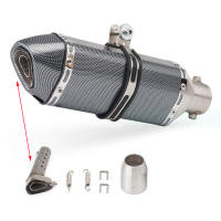 Escape De Motos Universal 51mm Silenciador Modificado De Acero Inoxidable Para Honda Z900 MT07 NK400 Ninja250 R3 - details 5