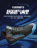 Zapatillas De Baloncesto Para Hombre Deportivas Y Elegantes Antideslizantes Y Transpirables Para Entrenamiento Y Uso Casual Microfibra Rubber - details 4