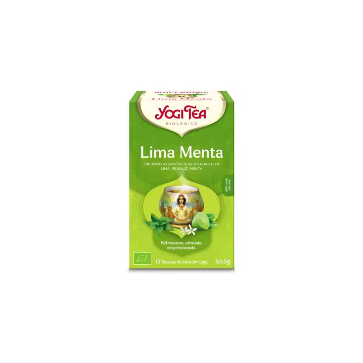 Yogi Tea Lima Menta Infusión Hierbas Relajante 17 Filtros - 1