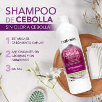 Babaria Champú de Cebolla 700ml Pack 6 Unidades – Estimula Crecimiento y Fortalece el Cabello - details 0