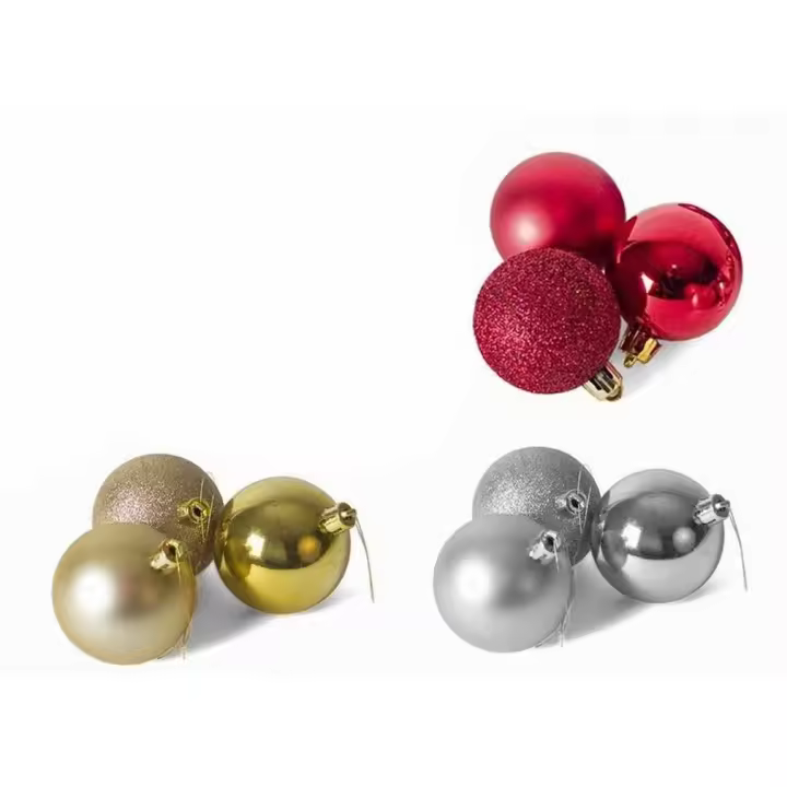 Gerimport Árbol de Navidad con 17 Bolas de Navidad - Decoración Navideña - 1