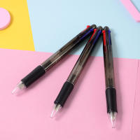 4pcs Pluma Bolígrafo Retráctil De Gel 0.7mm En 4 Colores Multi-Función Para Estudiantes Y Oficina Suministros Escolares Y De Oficina Estación De Trabajo - details 2