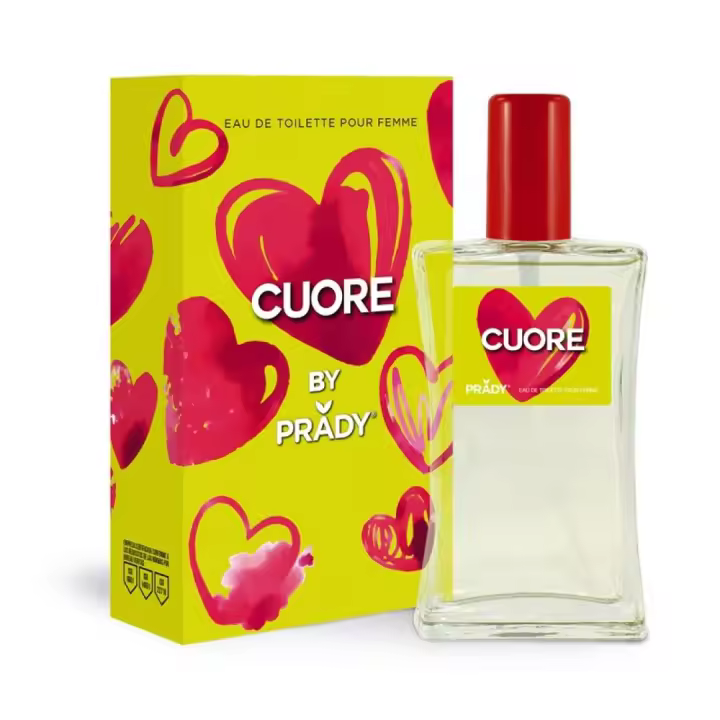 Prady Parfums - Cuore - Colonias Prady de 90 ml - Olor Intenso Duradero - Fragancias Frescas - Eau de Toilette para Mujer - 1