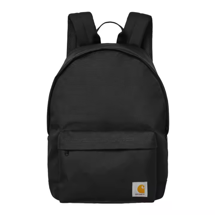 Mochila Negra Carhartt Jake Backpack Black Repelente Al Agua - 1