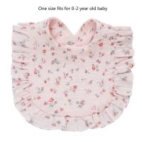 Bib Floral Para Bebé Niño Y Niña Algodón Neutral Para Masticar Y Llorar Estilo Moda Rango De Edad 0-1Años Paño De Ensechar Y Bib Para Recién Nacido - details 5