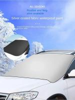 Protector De Nieve Para Coche Cubierta Frontal Antifreeze Invierno Mitad Tela Protección Contra La Lluvia Universal Pantalla Solar - details 5