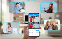 Cámara PTZ 4K IP Exterior Impermeable Con Lente Dual 5G WiFi Seguridad Vigilancia De Video Monitorización De Bebé Auto Tracking - details 14
