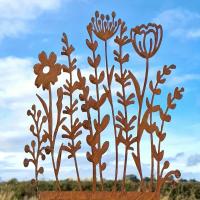 Juego De 12 Palos De Jardín De Metal Rustico En Acrílico Amarillo Para Amantes De Las Plantas Decoración Vintage Al Aire Libre - details 0
